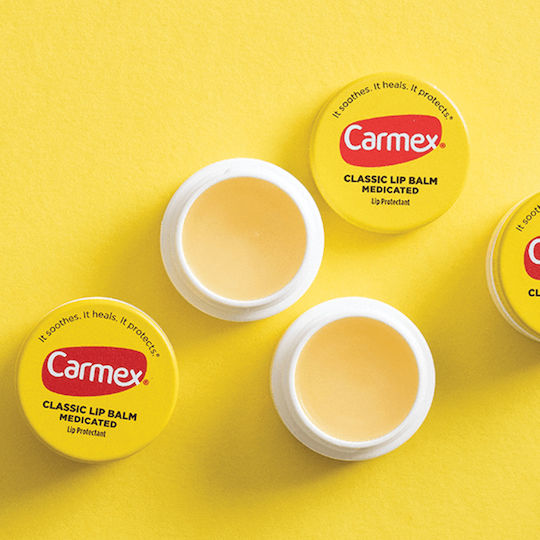 Carmex Classic Medicated Lip Balm Jar Protection Regeneration 7.5 g