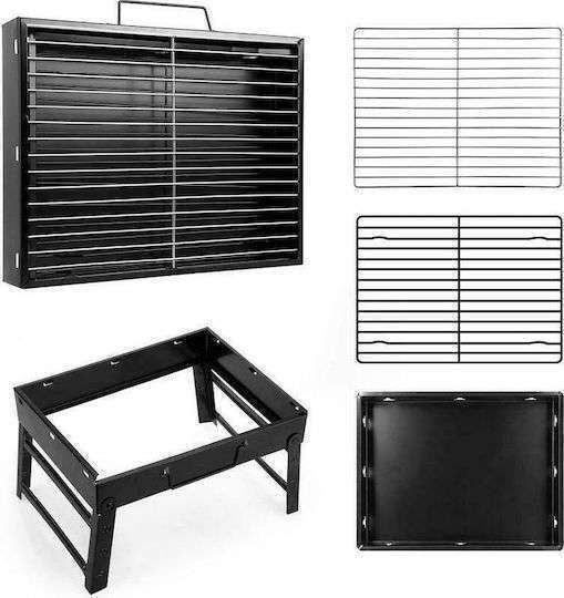 Tragbare Holzkohlegrill 20x20cm