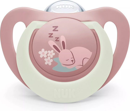 Nuk First Choice Silicone Night Pink Pacifier for 18-36 Months