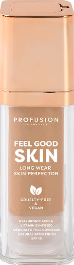 Profusion Cosmetics Liquid Foundation SPF15 Light 200 30ml