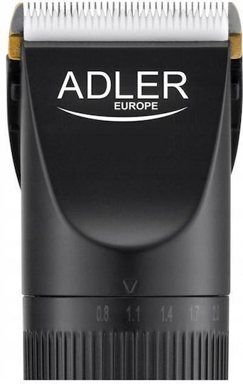 Adler Aparat De Tuns Profesional Reîncărcabil Negru AD 2837