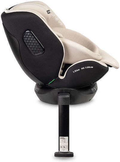 Caretero Scaun Auto pentru Copii i-Size cu Isofix Bej