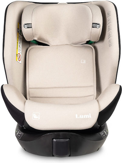 Caretero Scaun Auto pentru Copii i-Size cu Isofix Bej