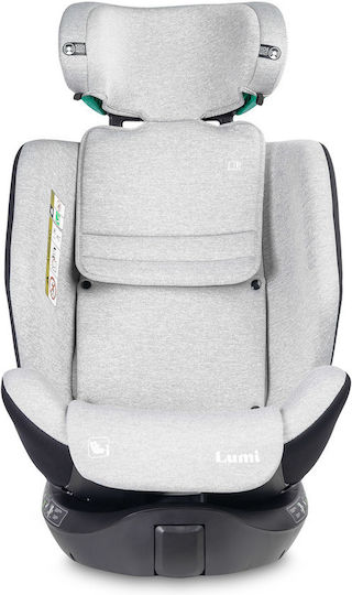 Caretero Lumi Baby Car Seat i-Size with Isofix Gray