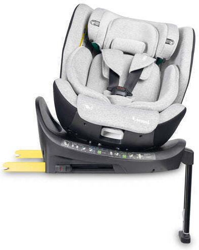 Caretero Lumi Baby Car Seat i-Size with Isofix Gray