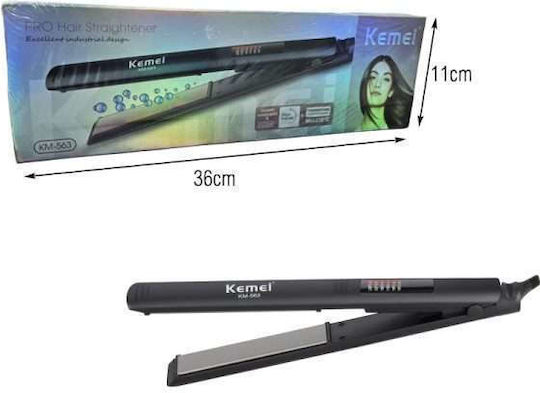 Kemei KM-563 Преса за коса с керамични плочи