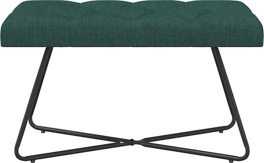 Taburet Din Lemn Verde Închis 80x40x46 cm