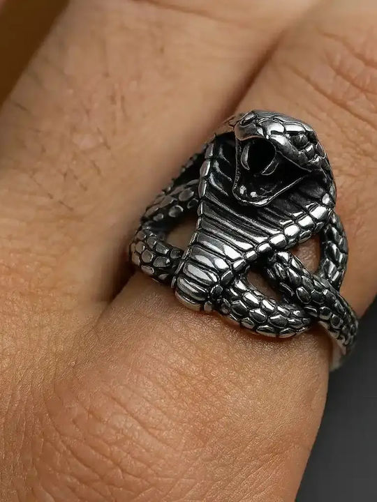 Nire Men's Gold Plated Steel Ring Nire Men's Gold Plated Steel Ring