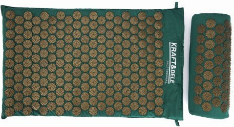 Kraft & Dele Acupressure Pernă de masaj Presopunctură pentru spate & corp Verde