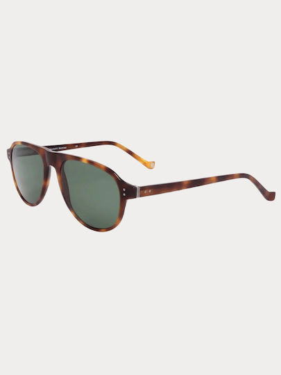 Hackett Maßgeschneiderter Männlicher Acetat Brillengestell Braun Schildpatt HEB203-138