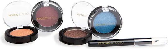 Magic Studio Mehrfarbige Farbpalette mit gepresstem Lidschatten