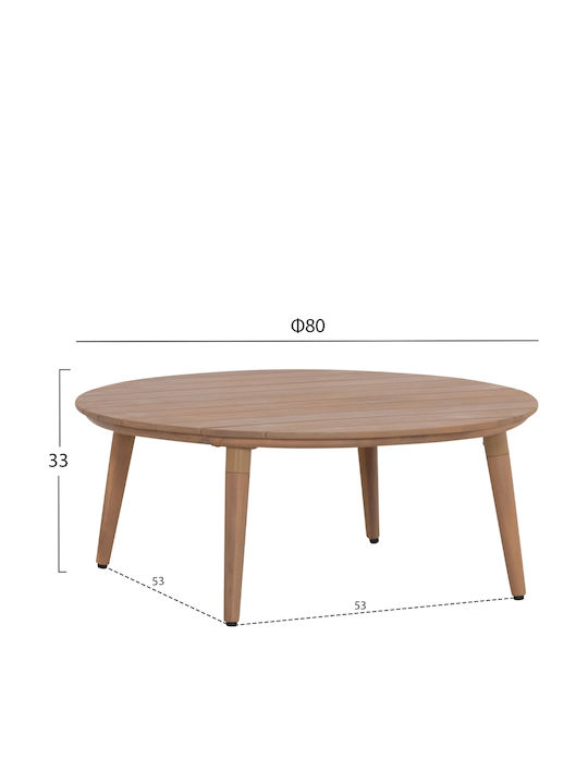 Set Salon Exterior Kanu 4 Piese Bej cu Perne