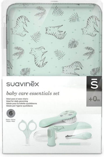 Suavinex Σετ Περιποίησης Μωρού Μπεζ 6τμχ