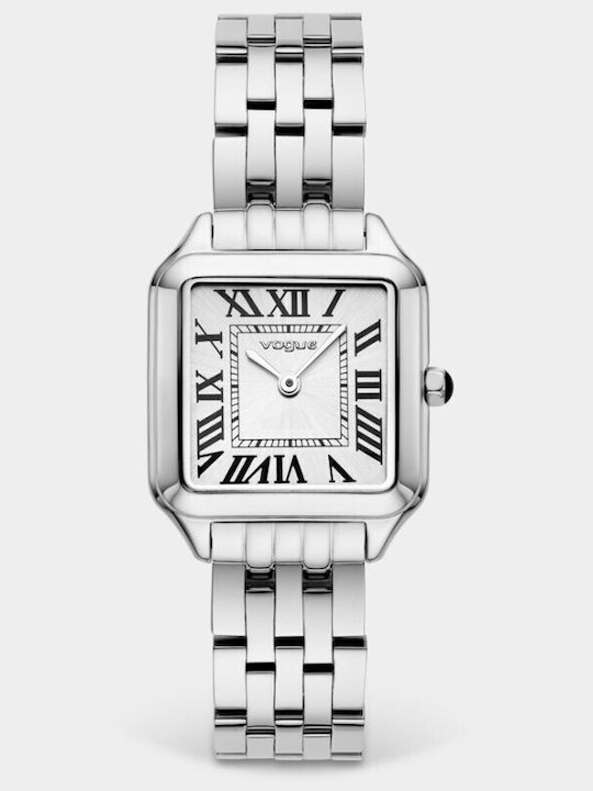 Vogue Women's Watch with Silver Metal Bracelet