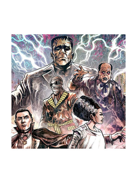 Universal Monsters Art Print Universal Monsters By Vincenzo Riccardi 61 X 41cm Χωρίς Πλαίσιο