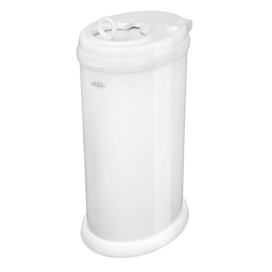 Ubbi Diaper Disposal Bin White 1pcs