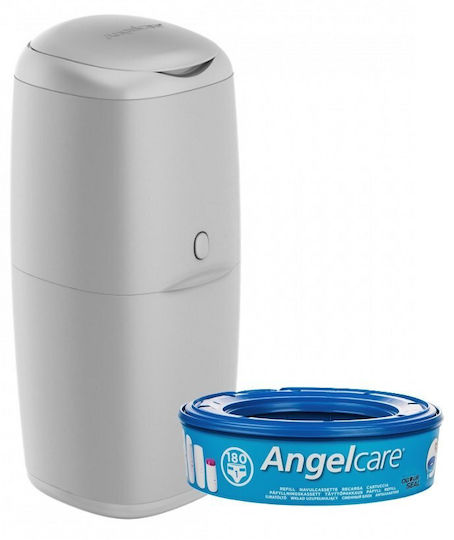 AngelCare Coș De Gunoi Pentru Pătuț Gri 2 Bucăți