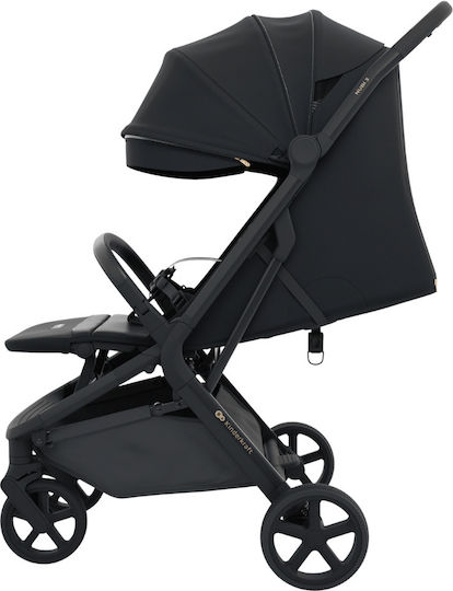 Kinderkraft Nubi 3 Baby Stroller Suitable for Newborn Midnight Black 8.7kg