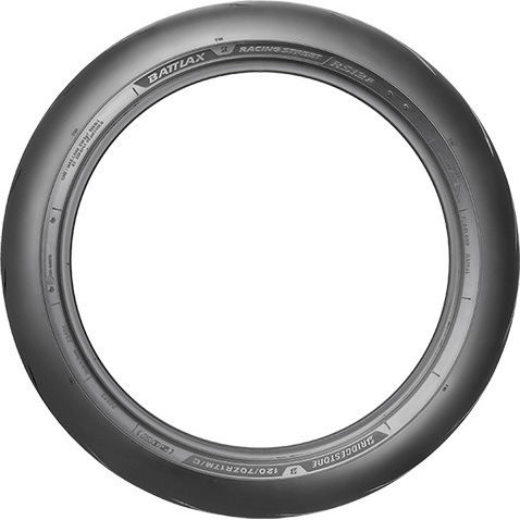 Bridgestone Battlax Rs12 Anvelope Pentru Motociclete Partea Din Față 120/70zr17 58w Fără Cameră De Aer 32549