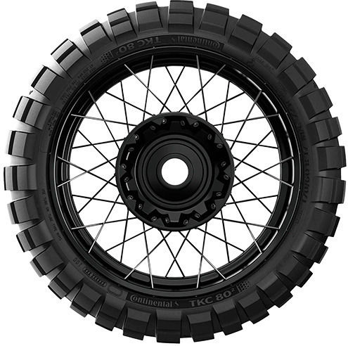 Continental Tkc80² 120/90-18 Tubeless / M+S On-Off Λάστιχο Μοτοσυκλέτας Πίσω