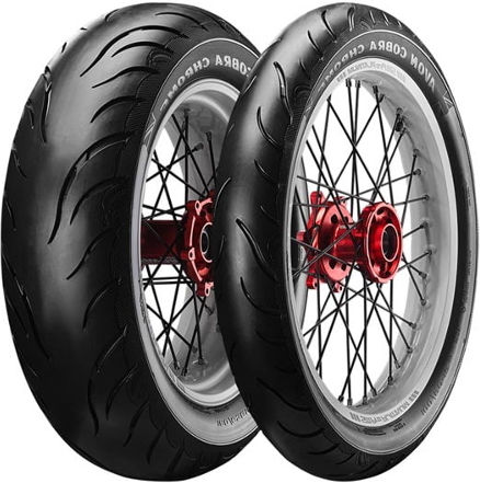 Avon Cobra Av92 150/90-15 Безкамерна Custom Гума за Мотоциклет Отзад