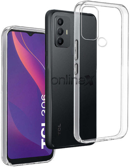 Back Cover Σιλικόνης Ανθεκτικό Διάφανο (TCL 306 / 305 / 30 SE / 30E)