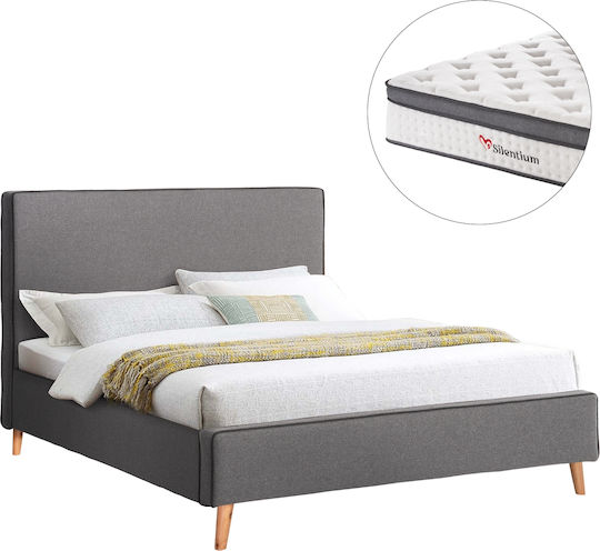 Indra Κρεβάτι Υπέρδιπλο με Στρώμα 160x200cm Indra Κρεβάτι Υπέρδιπλο με Στρώμα 160x200cm