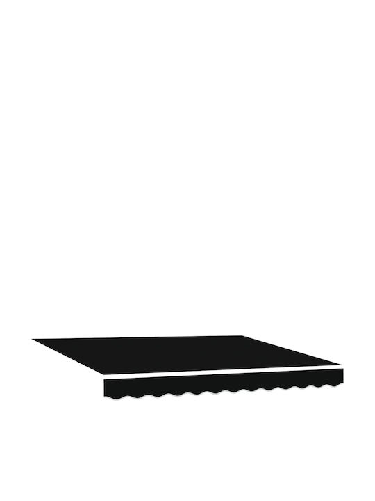 vidaXL Σκελετός Τέντας Βεράντας με Led 3.5x2.5m