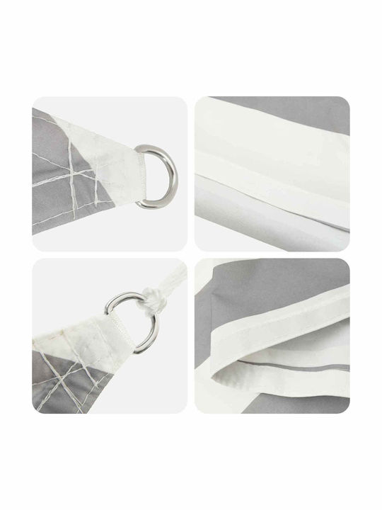 vidaXL Markise Terrasse Grau 3x3m