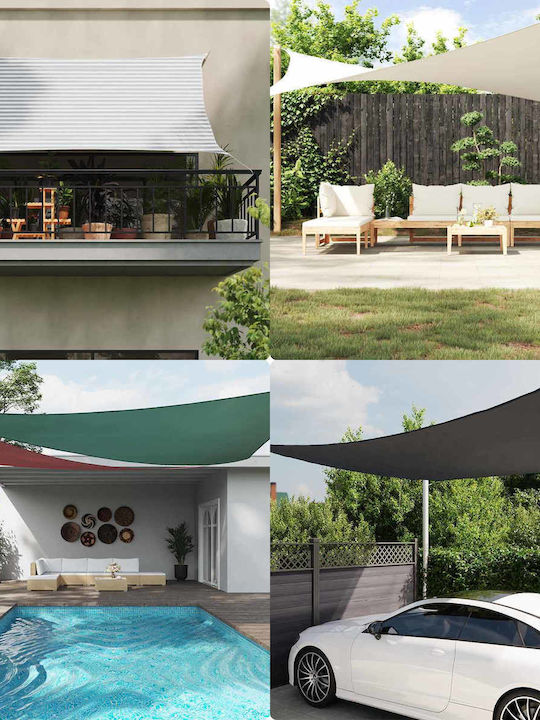 vidaXL Gray Terrace Tent 6x6m