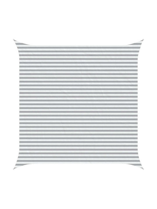 vidaXL Тента За Тераса Сива 4.5x4.5m