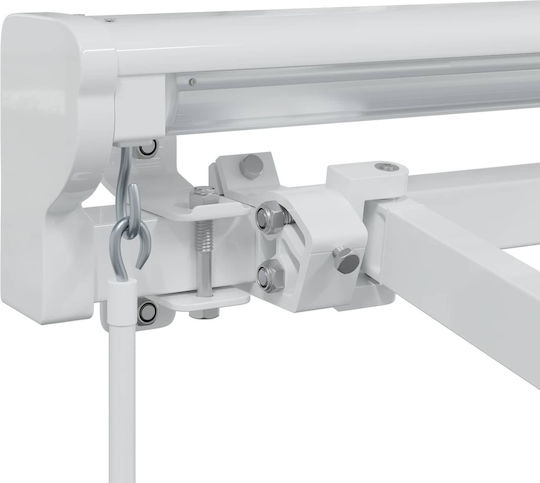 vidaXL White Awning Frame