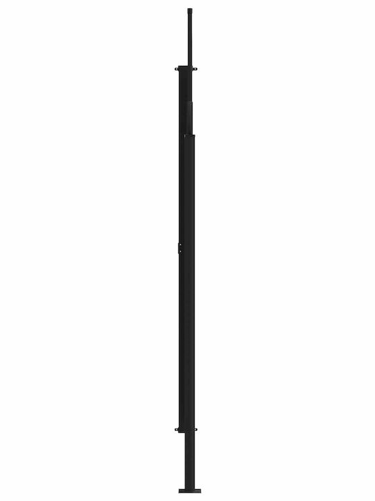 vidaXL Seitliche Markise Terrasse Grau 5x2.2m