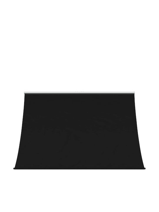 vidaXL Тента За Тераса Черна 1x1.5m