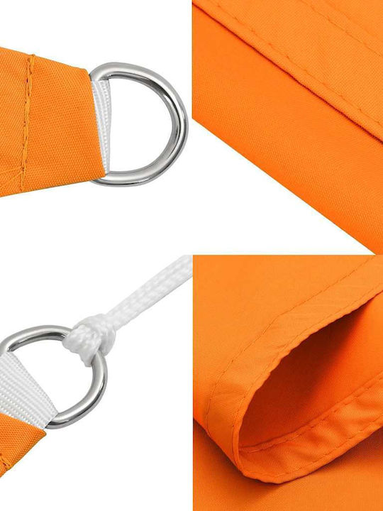 vidaXL Markise Terrasse Orange 7x5m