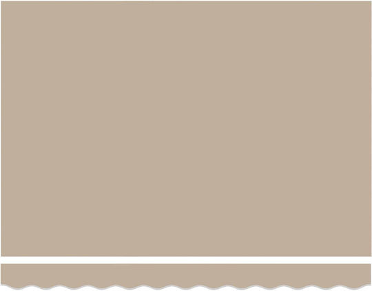 vidaXL Beige Awning Frame with PU Coating 2x3.5m