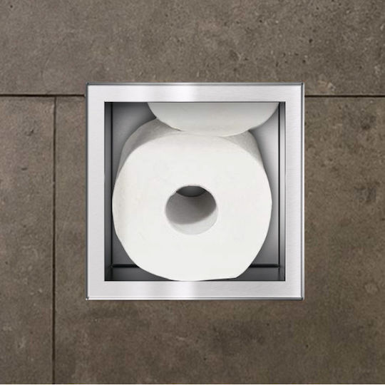 Balneo Haltevorrichtung für Toilettenpapier Inox PB-IN3