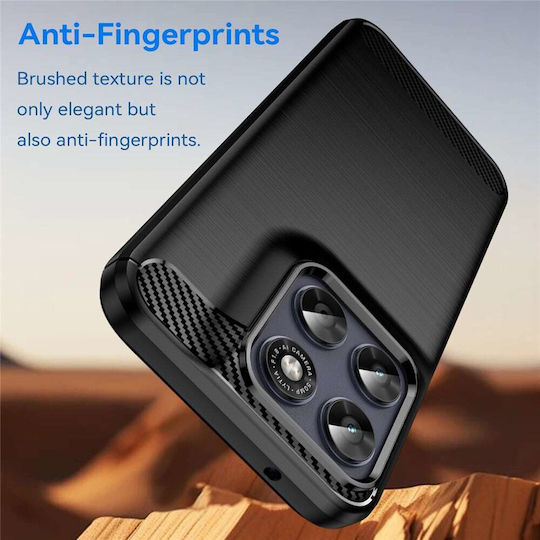 Techsuit Motorola Moto Rückseitenhülle Aus Silikon Grau (Motorola Moto G87 / G77 / G67)