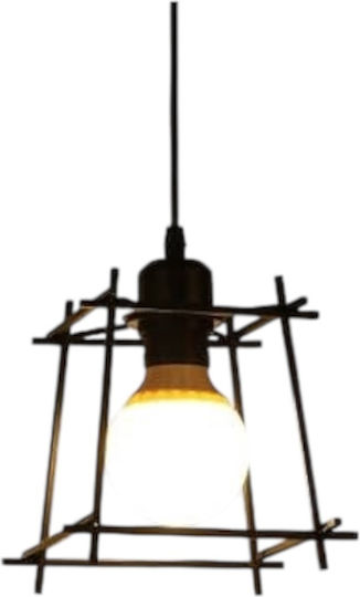 Diamond Pendant Light Black 17x18cm Diamond Pendant Light Black 17x18cm