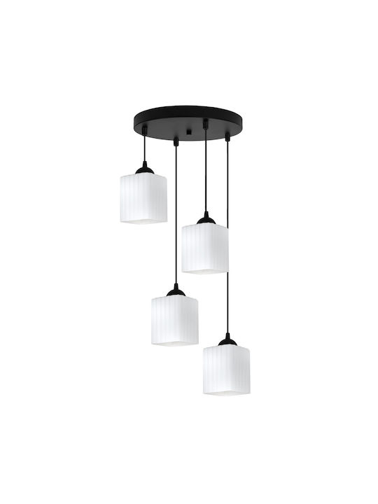 Light Home Pendant Ceiling Light Black with E27 Socket