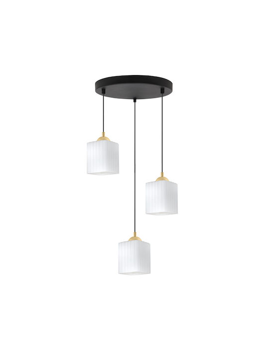 Light Home Висящо Осветително Тяло Черно с Цокъл E27