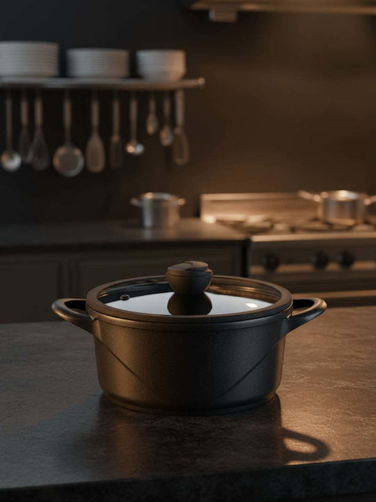 SteweHome Cast Iron Pots Set 5pcs