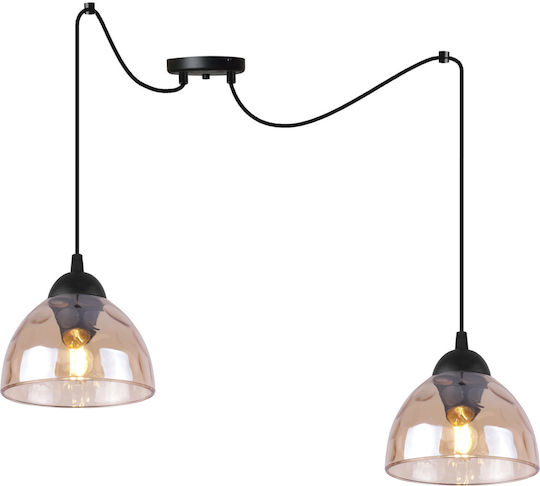 Light Home Висящо осветително тяло Кехлибарен Light Home Висящо осветително тяло Кехлибарен