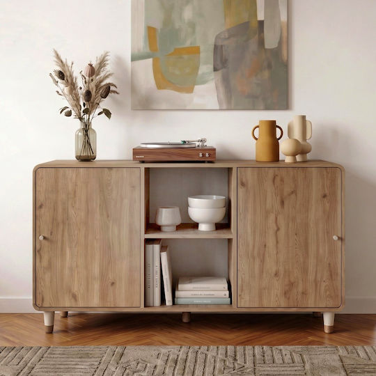 Μπουφές Doro Ξύλινος Sepet Oak 150.2x39x81cm