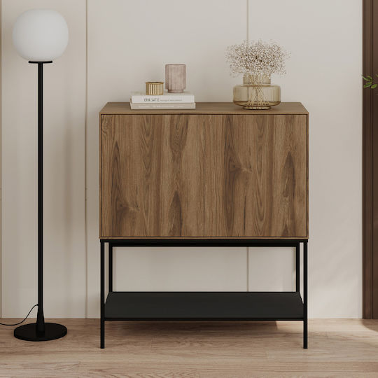 Sideboard Amira from Wood & Metal Walnut 80x40x90cm