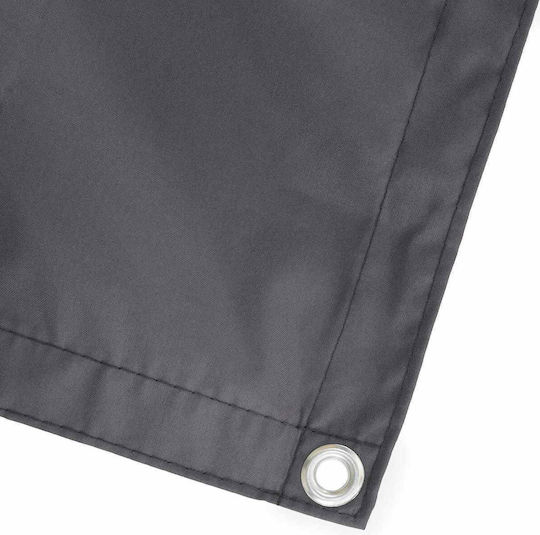 vidaXL Gray Shade Divider with PU Coating 1.8x7m 160gr/m²