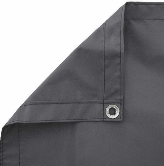 vidaXL Gray Shade Divider with PU Coating 1.8x7m 160gr/m²