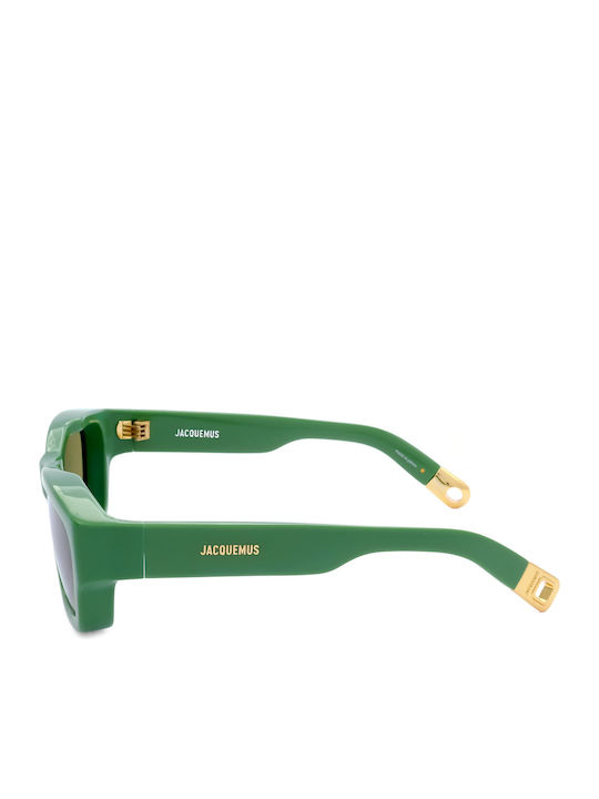 JACQUEMUS Unisex Γυαλιά Ηλίου με Πράσινο Σκελετό και Πράσινο Φακό