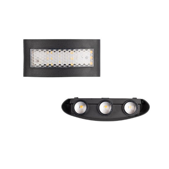 Wandmontierte Außenbeleuchtung LED 3000K