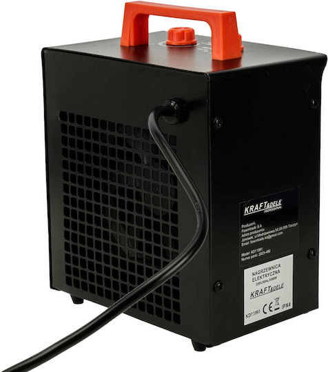 Kraft & Dele Индустриален Електрически Нагревател С Вентилатор 3.5kW